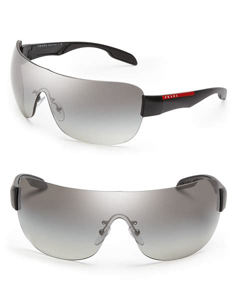 replica prada shield sunglasses|prada shield sunglasses women.